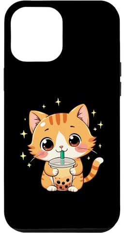Cat Bubble Tea Case for iPhone 12 Pro Max