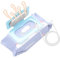 Wipe Warmer Cover, Baby Wipe Warmer, Heating Top Wet Wipes, 12x8cm Accessory, Baby Wipes Dispenser, Fit for Cold Weather (Blue)