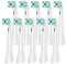 Aufsteckbürsten Kompatibel mit Oral B IO 2/3N/3/4/5/6/7/8/9/10 Series Zahnbürste Elektrische, 10 Stück IO Zahnbürste Aufsätze Kompatibel mit Oral B IO Sanfte Zahnreinigung (Weiß)
