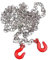 RC Tow Hook Chain for 1/12 Off Road Model Crawler Universal Metal Decoration Accessory