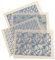 Angoily 4blätter Unterglasur-transferpapier Für Töpferwaren Chinesischen Stil DIY Transferpapier Einfach Anzuwendendes Zubehör