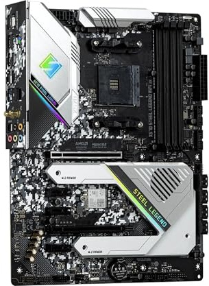 Motherboard Fit For ASRock X570 Motherboard STEEL LEGEND WIFI AX AM4 Support Ryzen 5 5600 5900 3200 5700 Cpu M.2