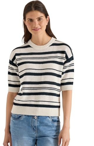 Cecil Striped Tapeyarn Pullover
