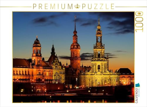 CALVENDO Puzzle Dresden | 1000 Teile Lege-Größe 64 x 48 cm Foto-Puzzle für glückliche Stunden
