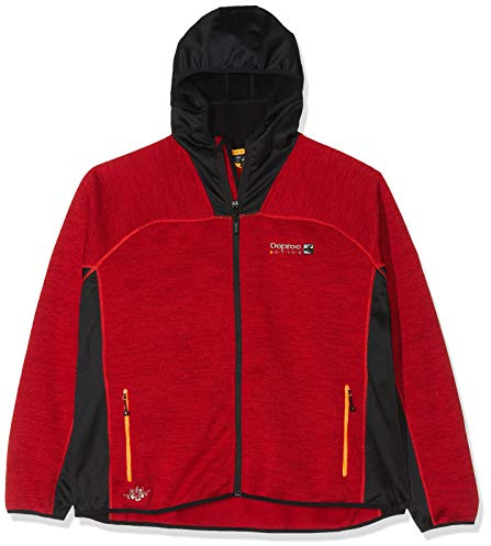 DEPROC-Active Damen Strick Fleecejacke Elmvale Winddicht und Atmungsaktiv Jacke