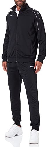 JAKO Unisex Trainingsanzug Polyester Classico, Schwarz, 3XL