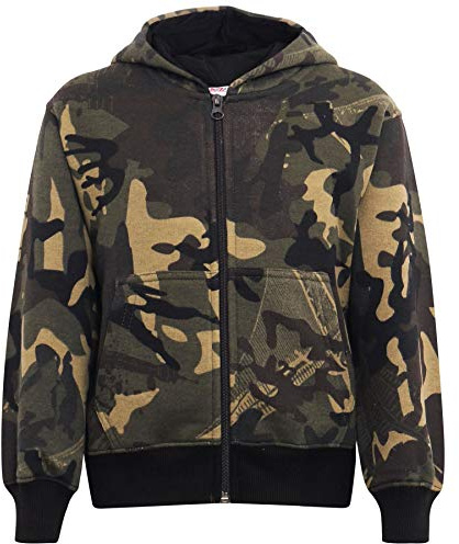 A2Z 4 Kids Girls Boys Classic Plain Tie Dye Print Full Zip Up Hooded Zipper Top Jacket Warm Zipped Coat Long Sleeve PE School Sweat Hoodie Casual Fashion Children Unisex Size 2-13 Years