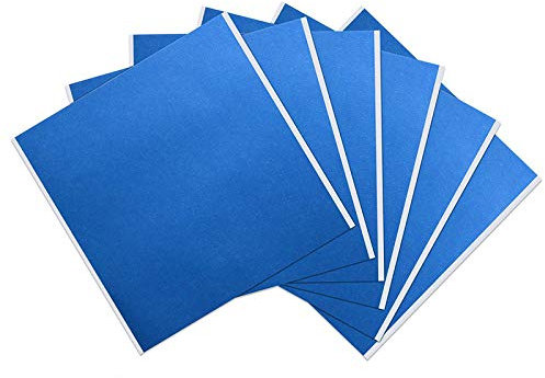 3D-Drucker, beheiztes Bett-Klebeband, Hochtemperatur-Klebeband, Druckplattform, blau, 5 Stück, 200 mm x 210 mm