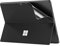 MoKo Tablet Back Skin Stick Decal for Microsoft Surface Pro 11 /Surface Pro 10 / Pro 9 / Pro 8 13-Inch Tablet, PU Leather Protective Decal Body Skin Cover for Surface Pro 11/10, Black