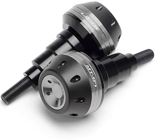 Für Yamaha MT-07 MT 07 2021 Sturzpads MT-09 MT 09 2014-2020 MT07/MT09 Motorrad Aluminium Crash Fallschutz (Color : MT07 Grey)