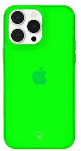VELVET CAVIAR for iPhone 14 Pro Max Case - 10ft Drop Tested - Neon Green