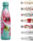 Chilly's Water Bottle - Stainless Steel and Reusable - Leak Proof, Sweat Free - Anemone Floral, 500ml