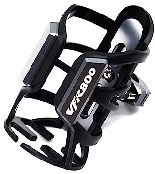 YACHAO Porte Gobelet Support Universel de Tasse de café d'eau Boisson Support de Support de Tasse de Bouteille d'eau Moto pour Honda VFR800 Vfr800 (Couleur : Titane)