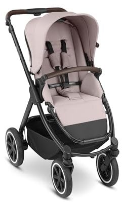 ABC Design Kinderwagen Samba – Kompakter All-Terrain Kinderwagen für Babys & Kleinkinder – inkl. Buggy Sportsitz, Luftkammerräder & höhenverstellbarer Schieber – Babywanne optional (berry)