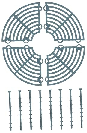 Yardwe Blumentopfabdeckung Tiermetallpflanzgefäße Kunststoffpflanzen Pflanzenabdeckungen Einfrieren Blumentopfgitterabdeckung Blumentopfgitter Blumentopfabdeckung Blumentopf Hund