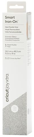 Cricut Xtra Smart - Plancha para planchar, color plateado, 48 cm