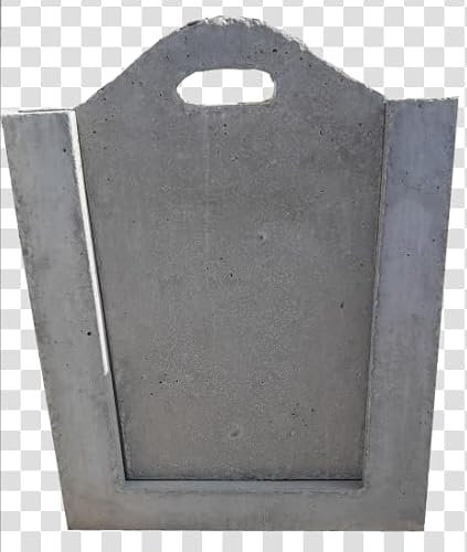 Genérico Tajadera de Hormigón 40 cm Gris Cemento