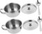 Cabilock Gobelets Pour Enfants En Acier Inoxydable 304 Avec 2 Couvercles Pour Tout-petits Et Maternelles