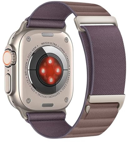 Aizgalxor Alpine Loop Armband Kompatibel mit Apple Watch Ultra 49mm 46mm 45mm 44mm 42mm(Series 3/2/1), Sport Geflochten Ersatzarmbänder Kompatibel für iWatch Ultra 2/Series 10/9/8/7/6/5/4/3/2/1/SE