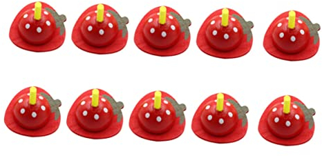 Gogogmee 10 Stück Bunter Obstkreisel Für Kinder Lernspielzeug Holzkreisel Spielzeug Holzkreisel Frühes Lernspielzeug Kreisel Kreisel Spielkreisel Spiel Holzkreisel Kinderkreisel