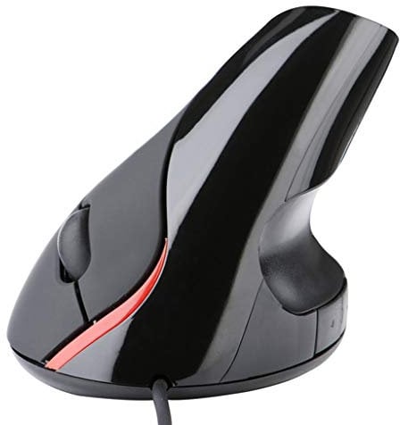 FUXIU Vertical Gaming Mouse Ergonomic USB Optics Mouse Mice 1600 DPI for PC Laptop Joysticks Gaming Vertical Mouse