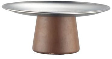 Vassoio in acciaio inox, rettangolare (oro)