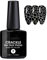 Crackle Nagellack, 7.5ML Crackle Gel Nagellack, Lang Anhaltender Lufttrocknender Crackles Lack Gel Nagellacks, Klassischer UV LED Nagellacks Zum Eintauchen, Für Den Heimsalon Frauengeschenke