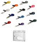 Waizmann.IDeaS® Ausweisset - Lanyard SCHWARZ 10mm Schlüsselband Umhängeband Sicherheitsverschluss BREAKAWAY + Ausweishülle Kartenhülle Kartenhalter