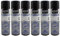 U-POL 6 x Power Can GLOSS BLACK Paint Can 500ml Aerosol UPol Powercan Gloss Black - High gloss, durable top coat Car Wheel Body Paint 6 500ml Aerosol Cans