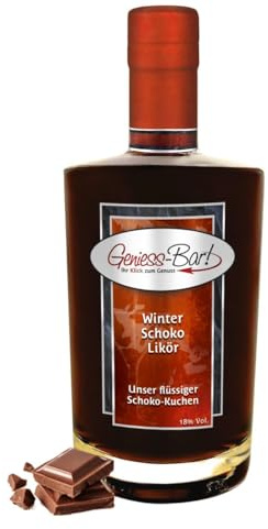 Winter Schokolade Likör 0,35L Unsere flüssige Schoko Praline 18% Vol.