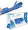 Farla MediHands Blue Medium Vinyl Gloves - Box of 100 Disposable Vinyl Medical Glove - Powder, Latex, & Protein Free Glove - Multi-Purpose, Single Use Surgical Gloves