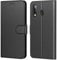 Tenphone Etui Coque pour Huawei P Smart 2019, Protection Etui Housse en Cuir Portefeuille Livre,[Emplacements Cartes],[Fonction Support],[Languette Magnétique] pour (P Smart 2019 (6,21), Noir)