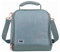 BUILT Isolierte Lunchbag, Design: The Mindful, Polyester/PEVA, Grau/Hellrosa, 18,5 x 24 x 26 cm