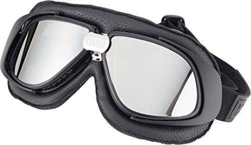 Bandit Classic Motorradbrille, klar, One Size