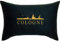 EXPRESS-STICKEREI KÖLN Kissen mit Füllung & Motiv Stadt/City Deutschland Geschenk Souvenir Wohnzimmer Dekokissen Cologne Zierkissen Skyline Sofakissen groß Polsterüberzug | 40x60cm | schwarz