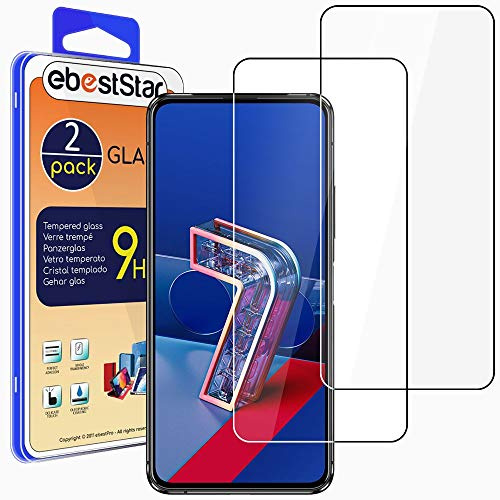 ebestStar - Verre Trempé x2 pour Asus Zenfone 7, 7 Pro, 8 Flip, Vitre Protection, Film Anti Casse, Anti Rayures, Sans bulles