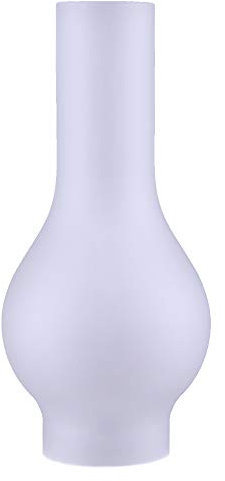 Lampenglas Petroleumlampe Ø 66mm Ersatzglas matt Zylinder Glas Leuchtenglas E27 Glasschirm