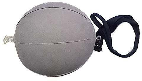 ANCLLO Intelligenter aufblasbarer Golfball, Trainingshilfe, verbessert die Fähigkeiten, Körperhaltung, Golfschwungball, grau