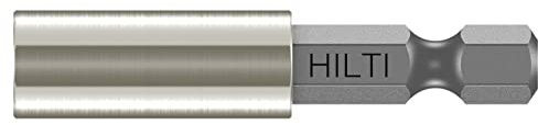 Hilti 2038758 Adaptador magnético para puntas S-BH M 50/2 (Para atornilladoras. Hexagonal. Longitud 50 mm. Fijación de tornillos. Portapuntas magnético)