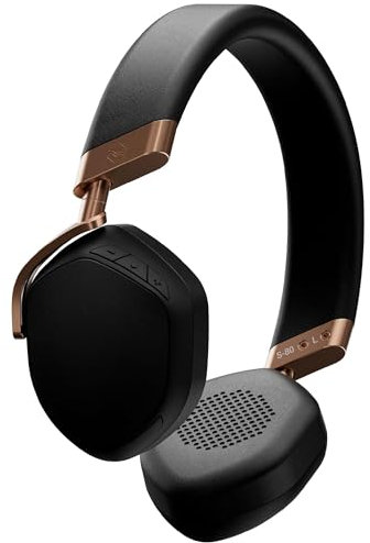 V-MODA S-80 ALL-WIRELESS HEADPHONES AND PERSONAL SPEAKER SYSTEM. Sharp and Stylish Design. Punchy Sound, Tuned for Electronic Music. Mobile Editor App. Rose Gold.