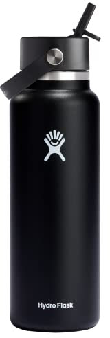 Hydro Flask Chapeau de paille large flexible noir 1,2 l