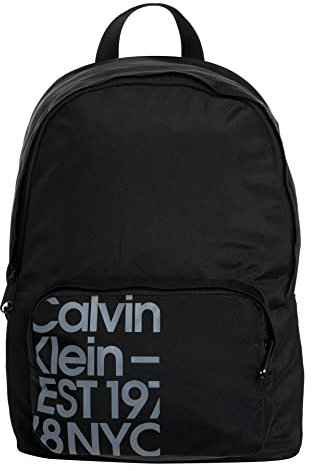 Calvin Klein CKJ Sport Essentials Campus Backpack44 Gr Black/Overcast Grey Print