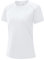 donhobo Activewear-T-Shirts für Damen Kurzarm Sport Sommershirt Casual Rundhals Laufshirt Atmungsaktiv Funktionsshirt Schnell Trocken Elastisch Yoga Gym Shirts (Weiß, XL)