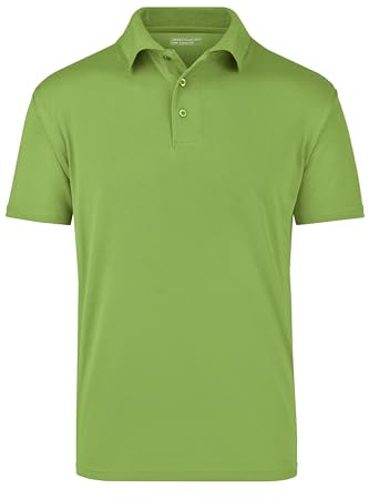 James & Nicholson Cooldry Polo - Atmungsaktives Funktions-Poloshirt für Damen und Herren | Farbe: grass | Grösse: L