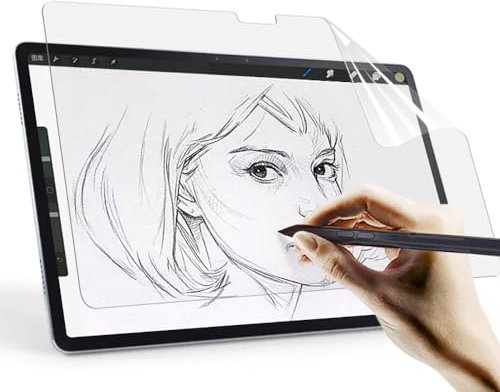 Paperfeel Displayschutzfolie für Surface Pro 7 Plus / Surface Pro 7, matte PET-Papierfolie zum Zeichnen, Schreiben und Notieren, Blendfrei, Anti-Fingerabdruck