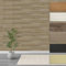 HEXIM Paneele aus MDF - Wandpaneele Wandverkleidung Holzpaneele Natur Wand Holzoptik Innen Holzverkleidung Verblender Dekorpaneele (1,04 m² Sonoma Oak)
