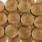 25 Stück Wachssiegel Selbstklebend 30mm Wachssiegel Aufkleber Gold Klebrige Siegelaufkleber Wax Seal Vintage Hochzeitseinladung Aufkleberfür Geburtstagsfeier Geschenkverpackung