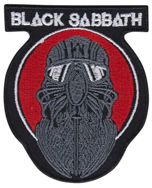 Heavy Metal Patch Aufnäher – Abzeichen zum Aufnähen oder Aufbügeln – trendiges Modeaccessoire – einzigartiges dekoratives Logo für Jacken, Jeans und Taschen – Vintage – Bekleidung