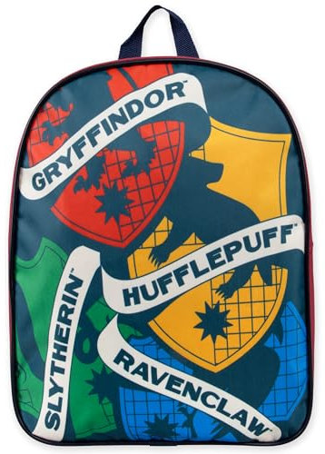 Harry Potter Tasche | Hogwarts Rucksack Jungen | Gryffindor Schulrucksack Jungen | Rot Einheitsgröße