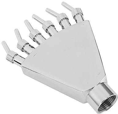 Sahgsa G1 - Ugello per fontana, in acciaio inox, spruzzatore da giardino regolabile, dispersione dinamica